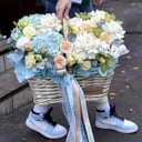 Flower basket 'Blue'