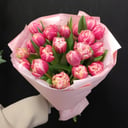 Bouquet of peony tulips