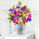 Bouquet 'Lovely Flowers: Irises, Roses and Alstroemerias'