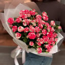 Bouquet of bush roses