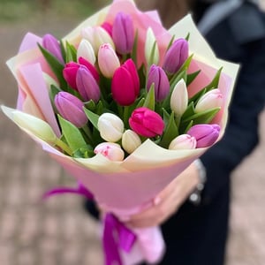Bouquet 'Bright tulips'
