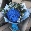 Arreglo floral 'Cielo azul'