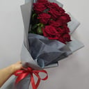 Ramo '17 scarlet roses'