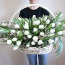 Cesta de flores 'Primavera en el alma'