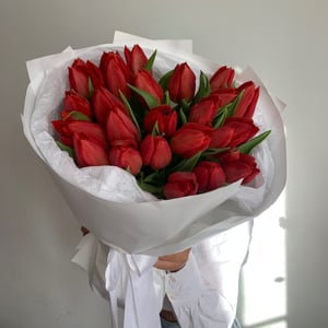 Blumenstrauß 'Rote Tulpen 25'