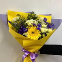 Bouquet of Gerberas, Chrysanthemums and Roses