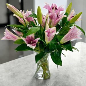 Pink Lilies Bouquet