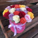 Hat box with roses 41