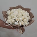 Blumenstrauß 'Weißer Rosenstrauß'