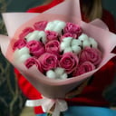 Bouquet 'Roses on the clouds'