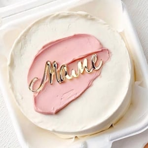 Rosa Bento-Kuchen für Mam