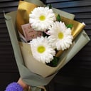 Blumenstrauß 'Bouquet of three gerberas'