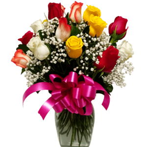 Bouquet 'Multicolor Roses'