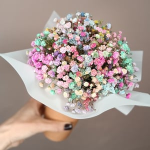 Arrangement 'Gypsophila in a glass'