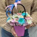 Caja de flores 'Monedero de flores'