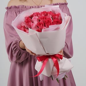 Bouquet 'Pink roses'