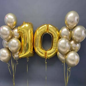 Balloon set 405 - with 10 numbers