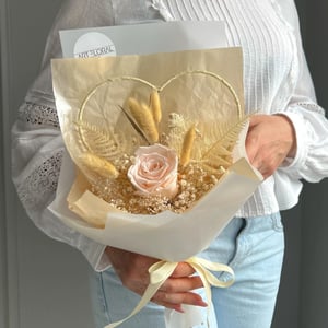Trockenblumenstrauß Lichtgruß