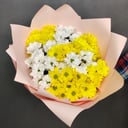 Ramo de crisantemos "Toca con tu corazón"