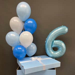 Set of balloons 163 - with surprise box