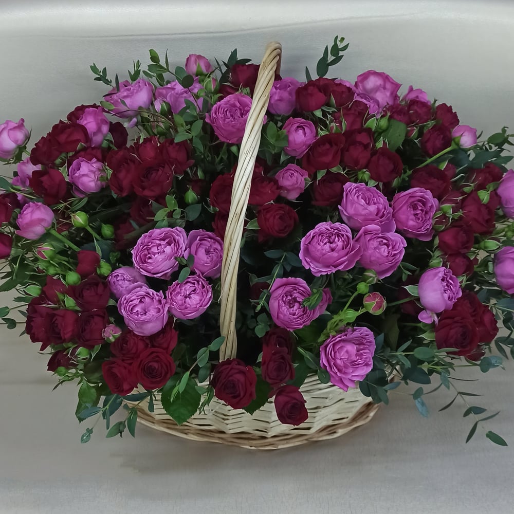 Flower basket 'lady rose'