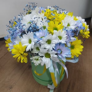 Blumenbox 'Composition "Camomille"'