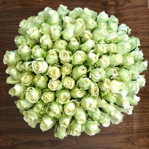 Bouquet 'Emerald Ivory Grandeur'