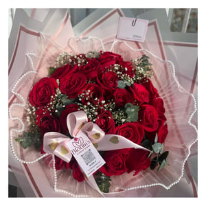 Bouquet 'Roses & Pearls'
