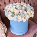 Blumenbox 'Hut-Box mit Nelke'