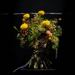 Yellow sun bouquet
