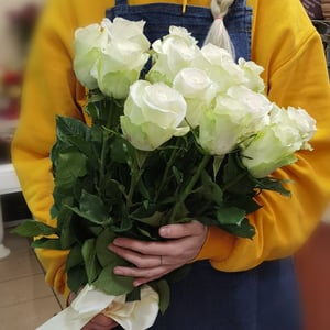 Blumenstrauß '15 white roses'