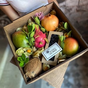 Morgen auf einer tropischen Insel