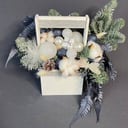 Blumenarrangement 'Neujahrskomposition "Schneewittchen"'