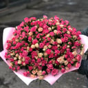 Bouquet 'Mix of 65 spray roses 60 cm'