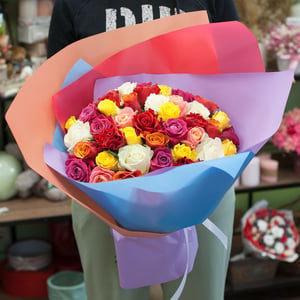 Bouquet of flowers "Roses mix"