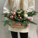 Blumenbox 'Frohe Weihnachten'