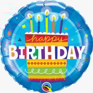 Birthday Party Foil Balloon