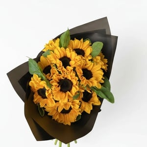 Ramo de 10 Girasoles