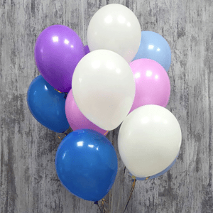 Helium balloons 9 pcs