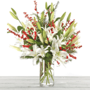 Bouquet 'Lilly & Ilex Vase'