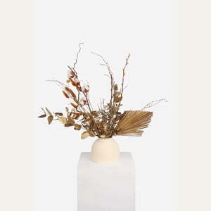 Golden harvest dried arrangement