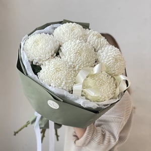 Bouquet '7 White Chrysanthemums'