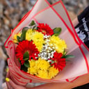 Ramo 'Bouquet of Gerbers and Chrysanthemums'