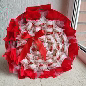 Strauß aus 30 Raffaello-Pralinen