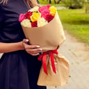 Ramo 'Bouquet of 11 multi-colored roses'