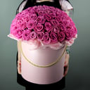 Blumenbox '101 aqua rose'