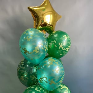 Juego de globos 169 - Caqui (diseño aerodinámico)