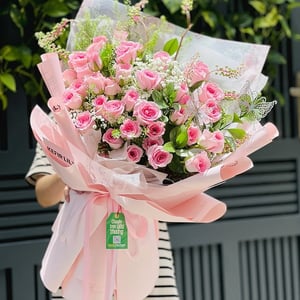 Bouquet 'Blush Rose Greeting'