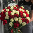 Bouquet of 55 roses