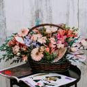 Flower basket 'Virgo constellation'